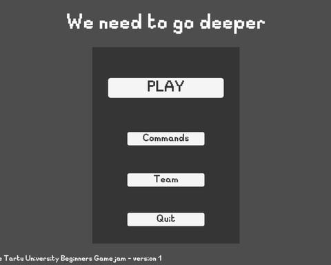 We Need To Go Deeper!