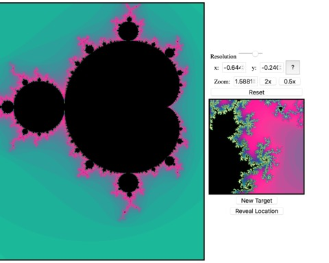 Mandelbrot Hunt