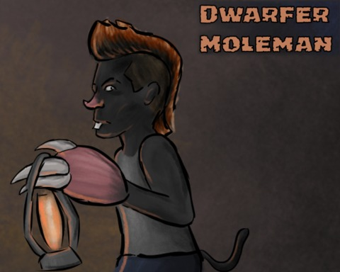 Dwarfer Moleman
