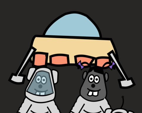 Astromoles - They are where no mole has gone before ...
