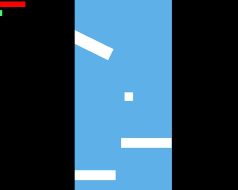 Annoying falling game