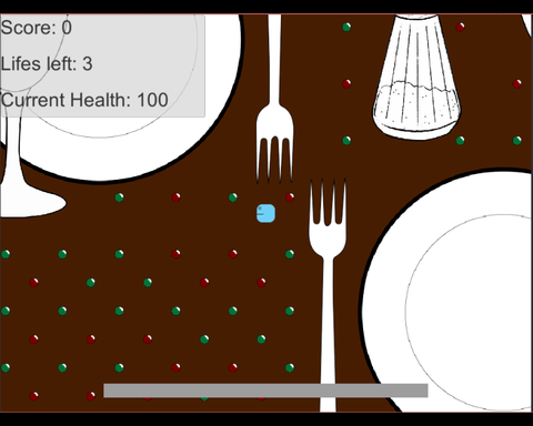 Diner at Pacman's Cousin