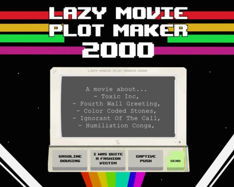Lazy Movie Plot Maker 2000