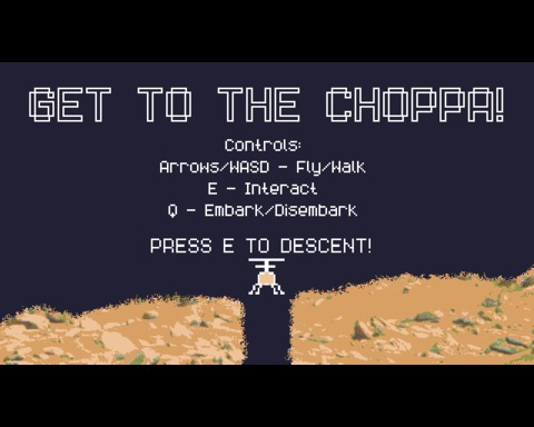 Get to the choppa!