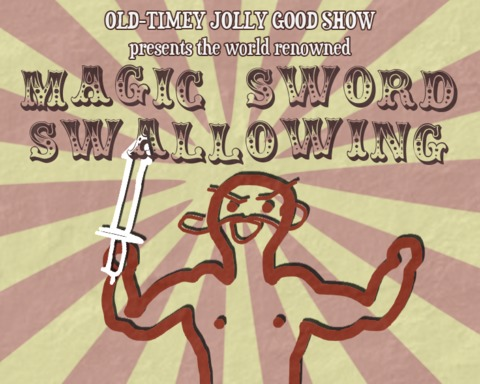 Magic Sword Swallowing