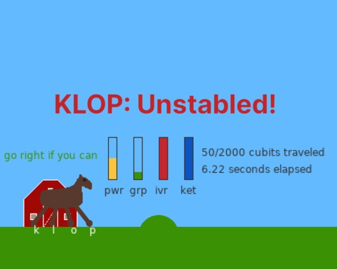 KLOP: Unstabled