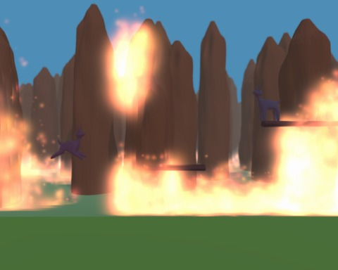 And still the fire burns