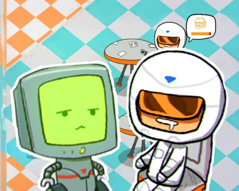 Vintage SPACE Restaurant with AI