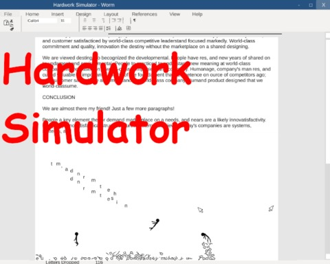 Hardwork Simulator