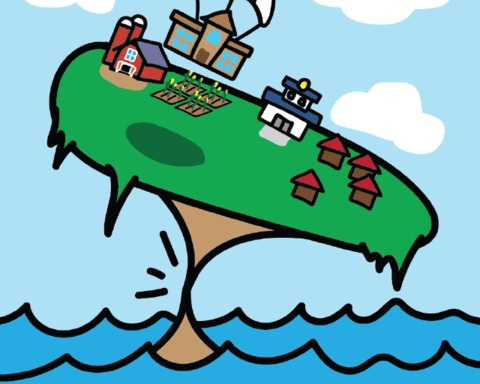 Wobbly City At Sea