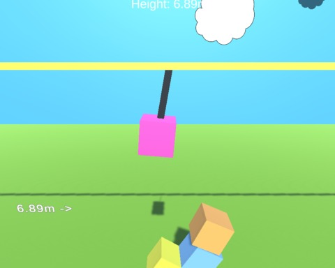 Unstable Block Stacker