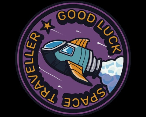 Good luck, space traveller!