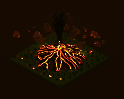 Escape from the Volcano!