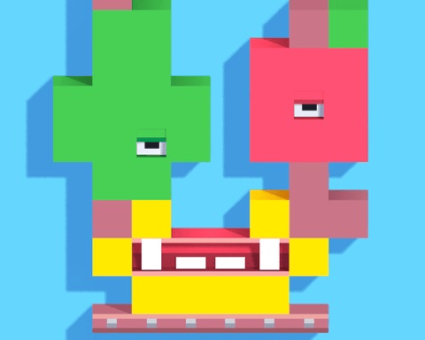 Monster Topple