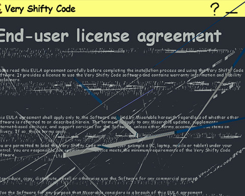 Very Shifty Code