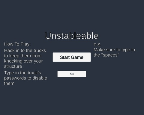 Unstableable