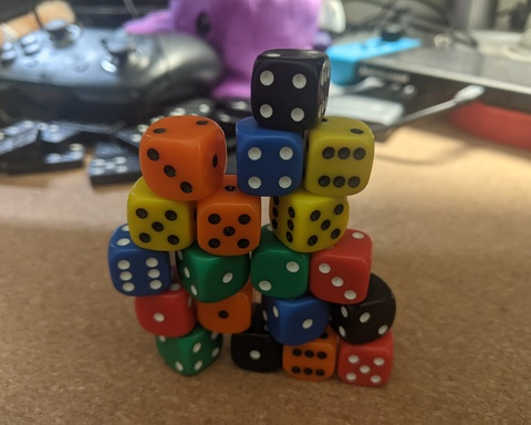 Towering Dice