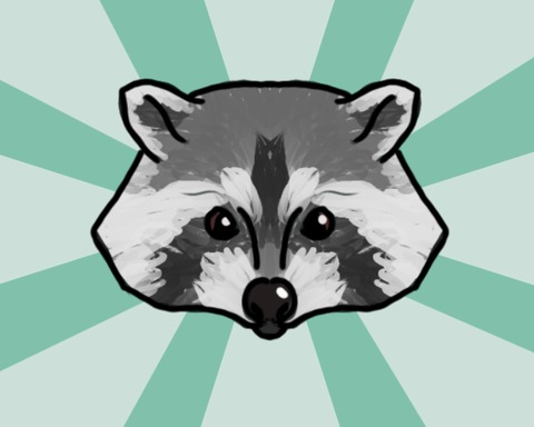Raccoon from the Moon