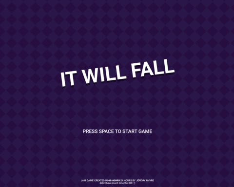 It will Fall