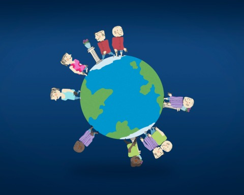 Let's Be Happy in Our Small World