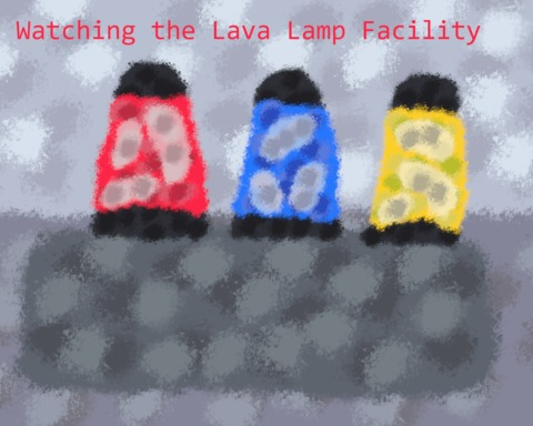 Watching the Lava Lamp Facility