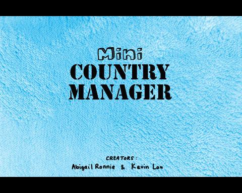 Mini Country Manager