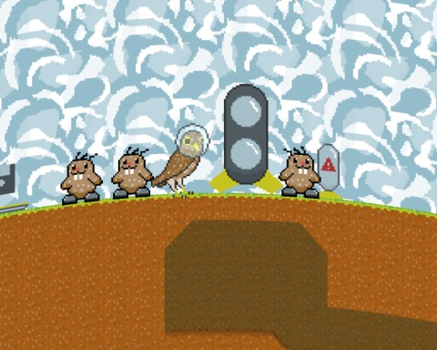 Adventure Owl Meets the Mole Men