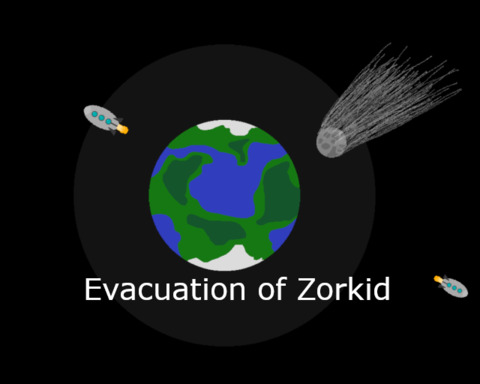 Evacuation of Zorkid