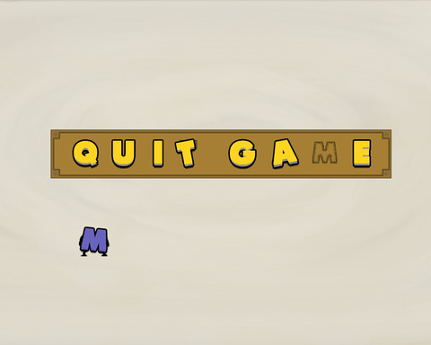 QUIT GAME