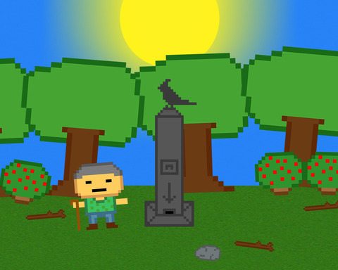 A strange monument