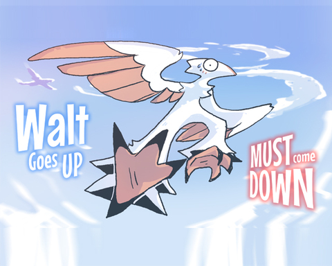 Walt goes up, must come down