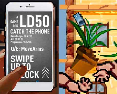 CATCH THE PHONE!