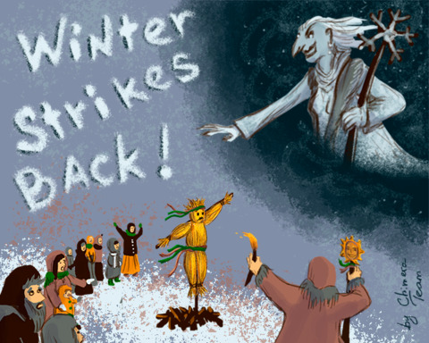 Winter strikes back!