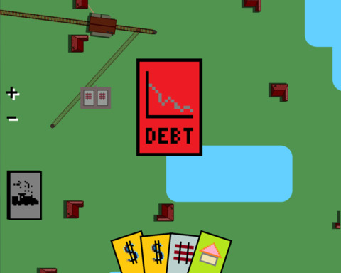 Debt Train (card construction game)