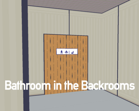 Bathroom in the Backrooms