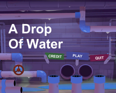 A drop of water