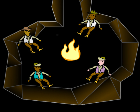 Cowboys in a CAVE