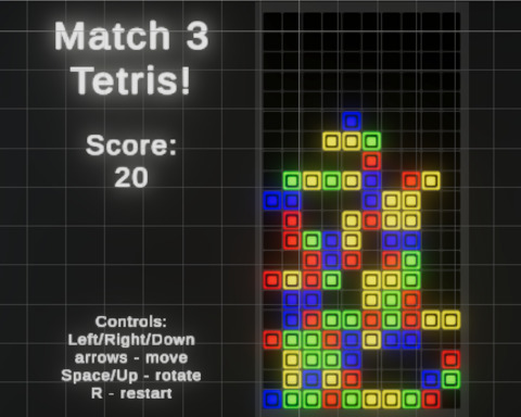 Match 3 Tetris