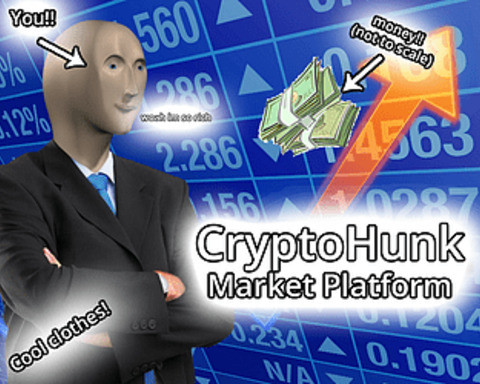 CryptoHunk Market Platform