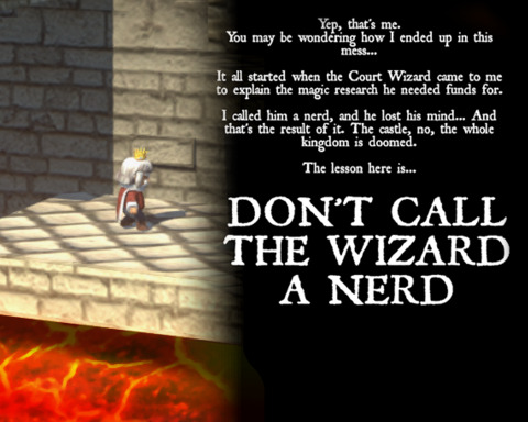 Don't call the Wizard a nerd