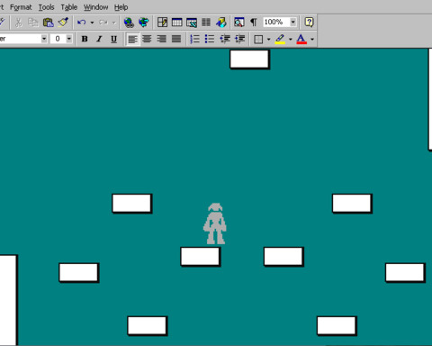 The Final Word: A Microsoft Word Platform Game
