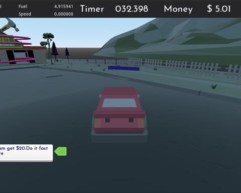 Free Gas (Save gas put car in Neutral)