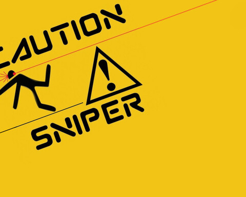 Caution! Sniper!