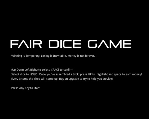 Fair Dice Game