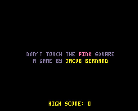 Don't Touch the Pink Square