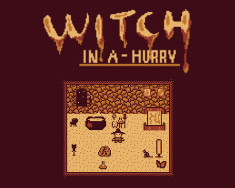Witch in a hurry
