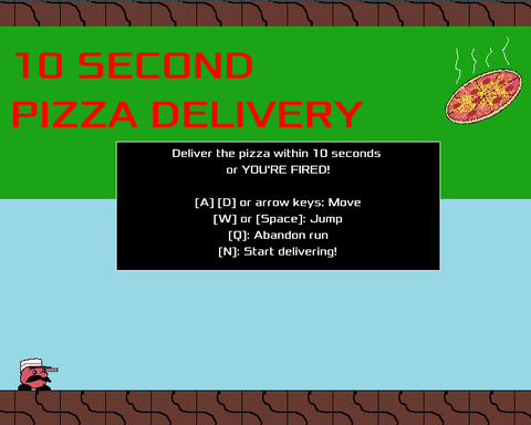 10 Second Pizza Delivery