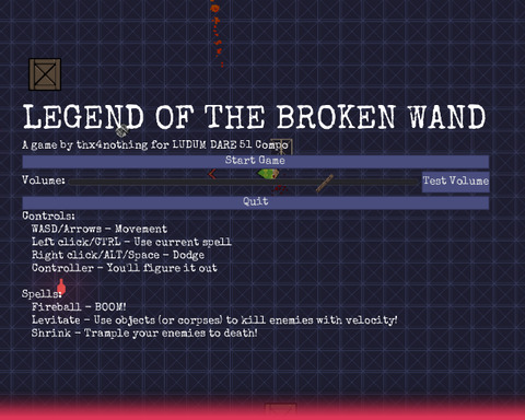 Legend of the Broken Wand