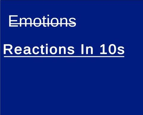 Reactions in 10s: A Game about Depression