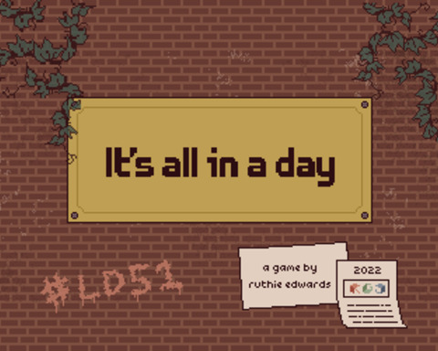It's all in a day